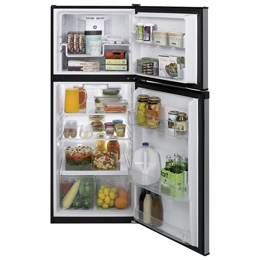 11.6 cu ft Top Freezer Stainless Refrigerator